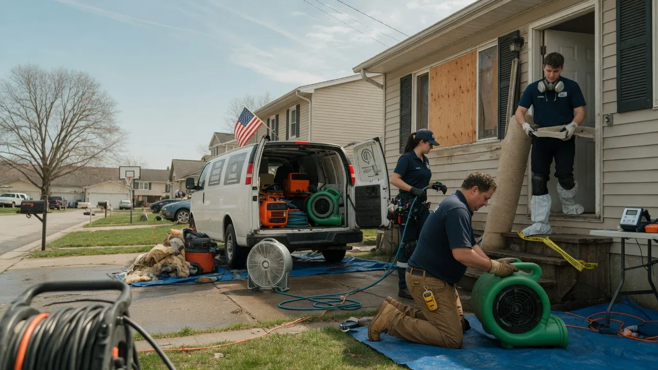 Water Damage Restoration in Kipling, OH near me